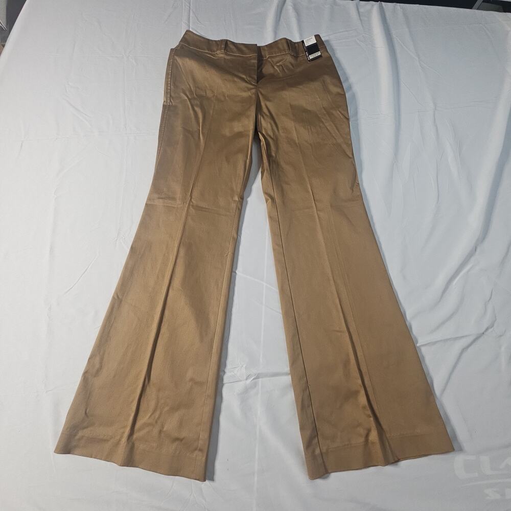 New York & Company NEW Pants Womens Sz 8 Average Stretch Hudson Flare leg
